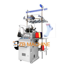 3.75 plain two feed sock machine